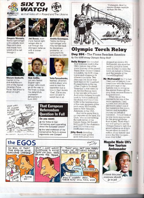 Private Eye typical page