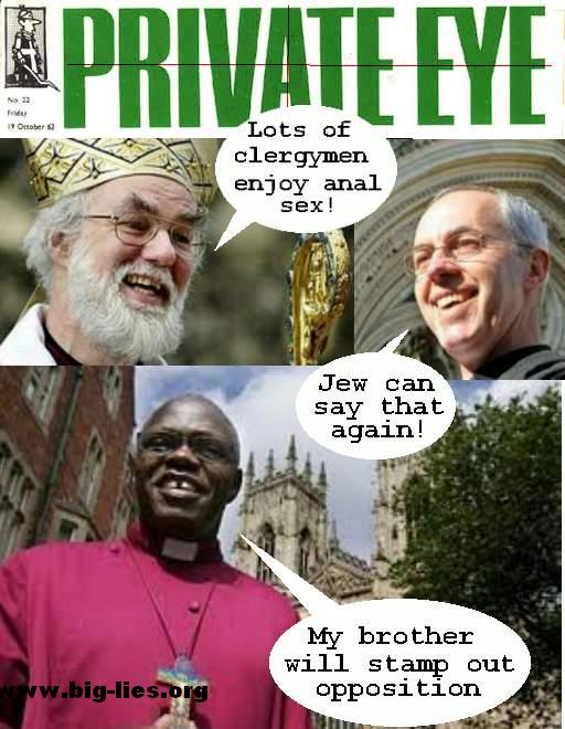 Private Eye satire spoof Church of England