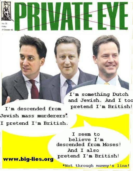 Three British political parties Jewish controlled
