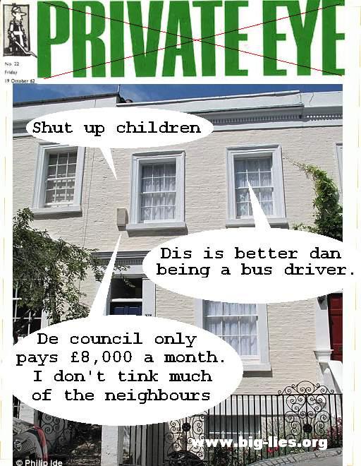 Satire spoof Private Eye Somali housing benefit insult to Britons