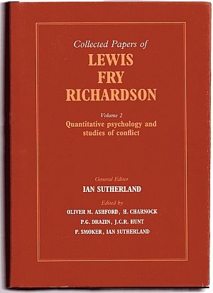 Lewis Fry Richardson - Quantitative Psychology and studies of conflict